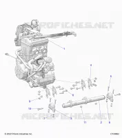 ENGINE, MOUNTING & LONG BLOCK