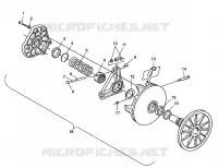 DRIVE CLUTCH 500 INDY 0982764(A)(B) AND EUROPEAN 500 INDY E982764A (4942104210C003)
