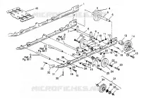 SUSPENSION ASSEMBLY  TRAIL 0952761, TRAIL DELUXE 0952262,   AND EUROPEAN TR (4928862886C003)