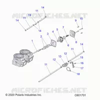 ENGINE, EXHAUST VALVES AND SOLENOID