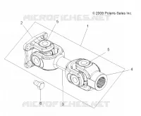 DRIVE TRAIN, PROP REAR SHAFT
