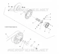 DRIVE TRAIN, SECONDARY CLUTCH