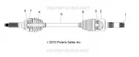 DRIVE TRAIN, REAR DRIVE SHAFT