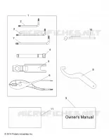 REFERENCES, TOOL KIT AND OWNERS MANUALS