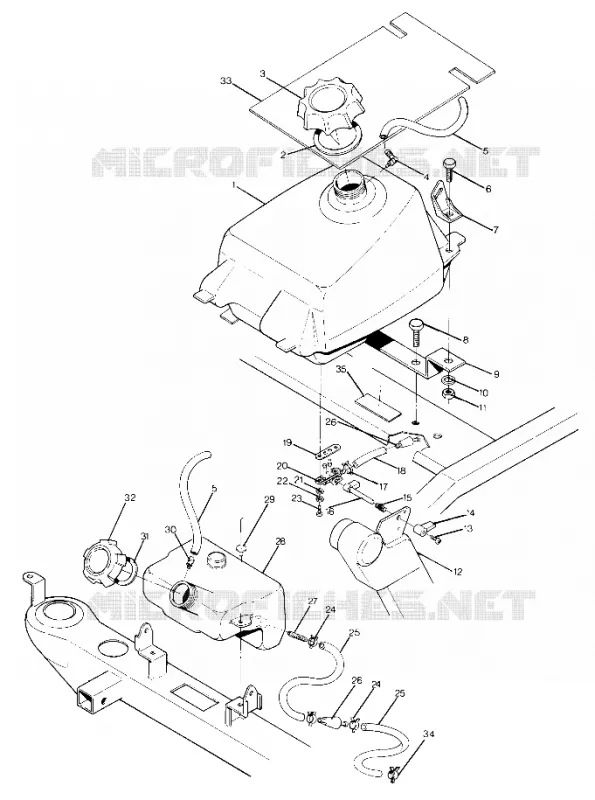 FUEL TANK ASSEMBLY (4917721772009A)