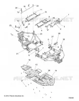 CHASSIS, MAIN FRAME AND SKID PLATE