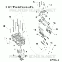 CYLINDER HEAD AND VALVES