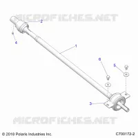 DRIVE TRAIN, REAR PROP SHAFT