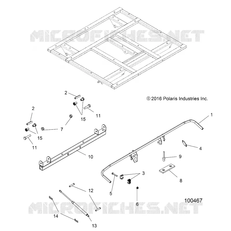 BODY, DUMP BOX LEVER AND SHOCK MOUNTING