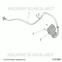 ELECTRICAL, VOLTAGE REGULATOR AND MOUNTING (FROM 11/30/2018)