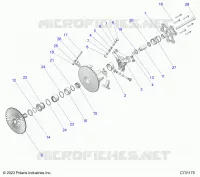 DRIVE TRAIN, PRIMARY CLUTCH