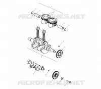 CRANKSHAFT AND PISTON