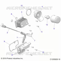 ENGINE, DIPSTICK & OIL FILTER