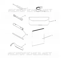 TOOL KIT    LITE 0953433, STARLITE 0953427  AND LITE DELUXE 0953431 (4928902890C008)