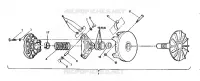 DRIVE CLUTCH ASSEMBLY 250 6X6 / W928727 (4922842284031A)