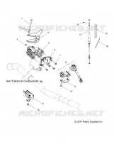 ENGINE, THROTTLE  CONTROL ASM.