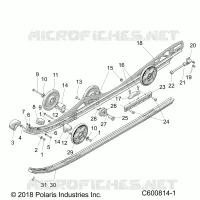 SUSPENSION, RAIL MOUNTING