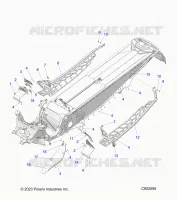 CHASSIS, CLUTCH GUARD, FOOTRESTS, AND RUNNINGBOARDS