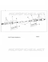 DRIVE TRAIN, REAR HALF SHAFT
