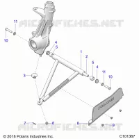 SUSPENSION, A-ARM AND STRUT MOUNTING