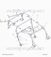 CHASSIS, CAB FRAME