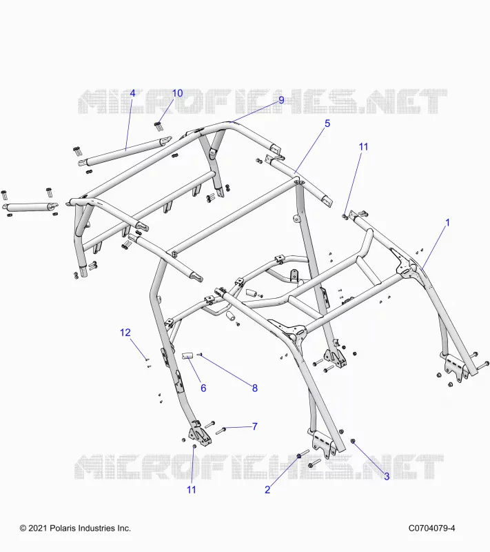CHASSIS, CAB FRAME