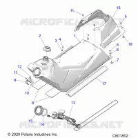 FUEL SYSTEM, FUEL TANK ASM.