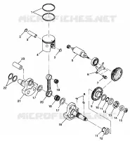 PISTON   CRANKSHAFT