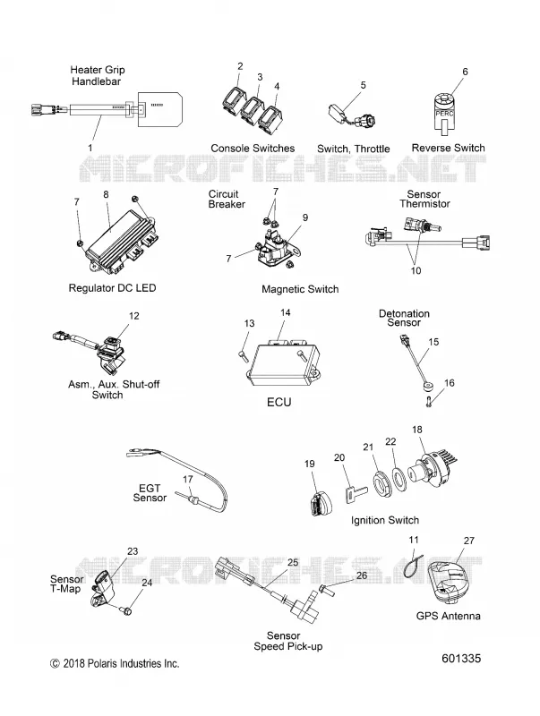 ELECTRICAL, SWITCHES, SENSORS AND COMPONENTS