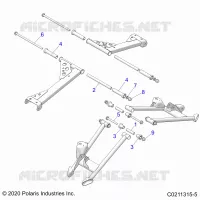 REAR SUSPENSION CONTROL ARM MOUNTING