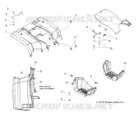 REAR CAB, SEAT AND FOOTWELLS