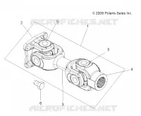 DRIVE TRAIN, PROP REAR SHAFT