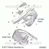 SIDE PANELS, LH
