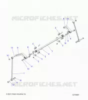 SUSPENSION, REAR STABILIZER BAR