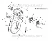 DRIVE TRAIN, GEARCASE COVER