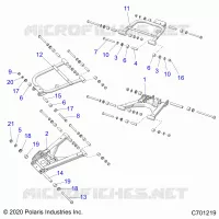 REAR SUSPENSION CONTROL ARMS