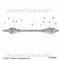 DRIVE TRAIN, FRONT HALF SHAFT