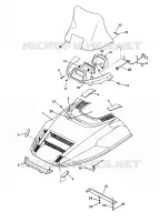 HOOD ASSEMBLY INDY LITE/STAR LITE (4921332133005A)