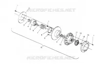 DRIVEN CLUTCH ASSEMBLY STORM 0950782, STORM SKS 0950582,  EURO STORM E95078 (4929012901C002)