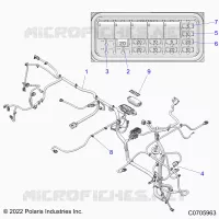 ELECTRICAL, WIRE HARNESS, CHASSIS