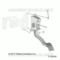 THROTTLE PEDAL