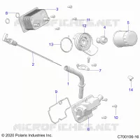 ENGINE, DIPSTICK & OIL FILTER