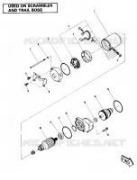 STARTING MOTOR ASSEMBLY (4911701170050A)