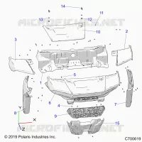 HOOD AND FRONT FACIA
