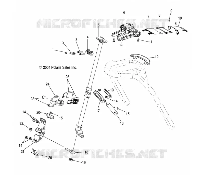 ADJUSTABLE STEERING POST   