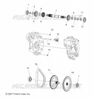 DRIVE TRAIN, MAIN GEARCASE INTERNAL