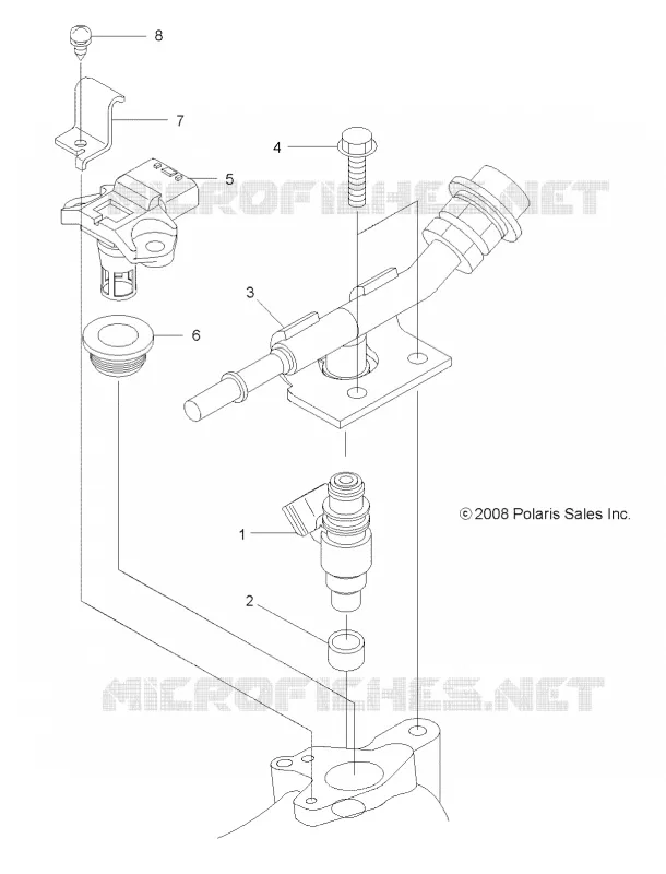 ENGINE, FUEL INJECTOR