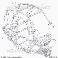 CHASSIS, CAB FRAME