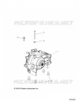 DRIVE TRAIN, FRONT GEARCASE MOUNTING
