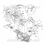 BODY   FRAME 350 4X4 / W928139 (4922832283001A)